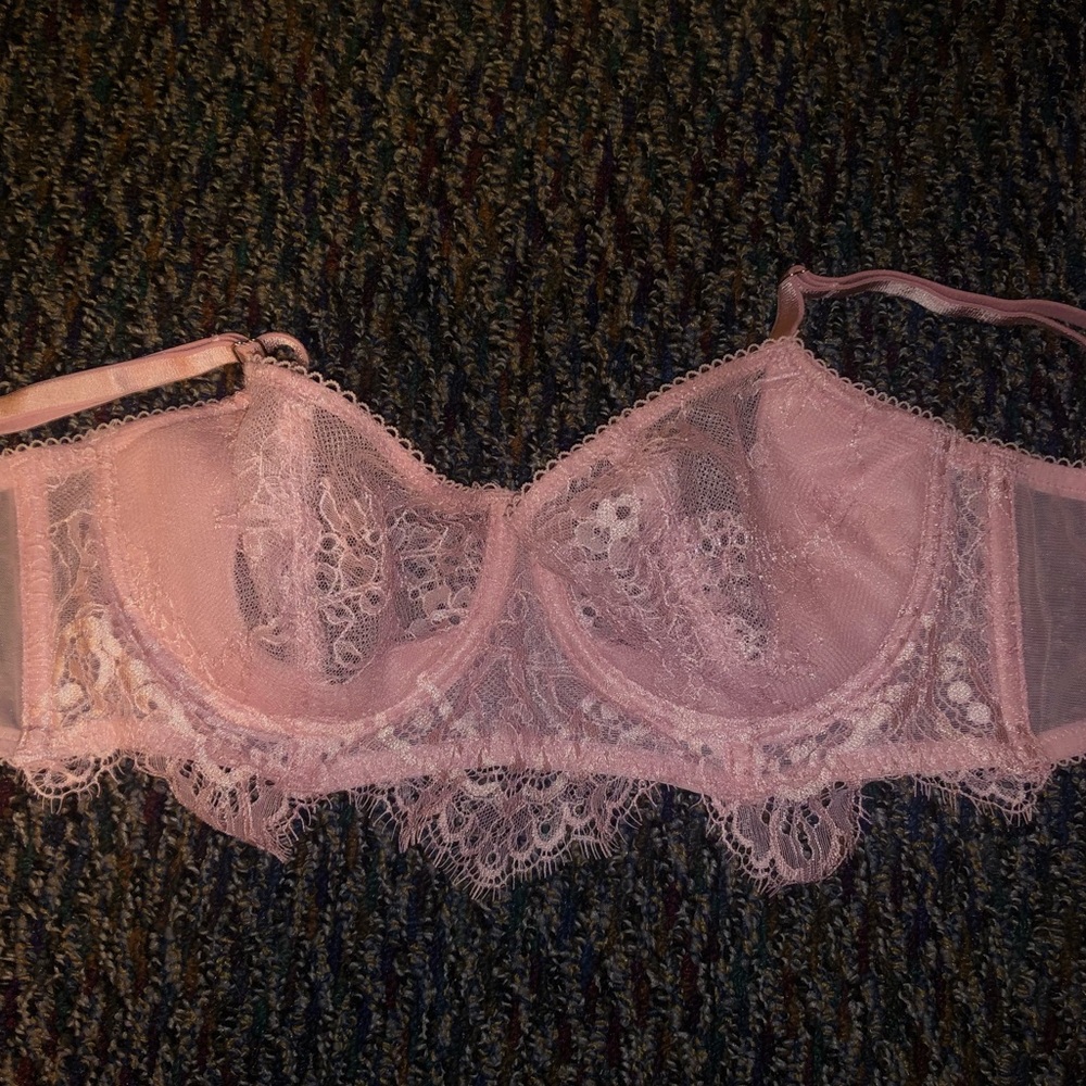 Pink Lace VS Bra